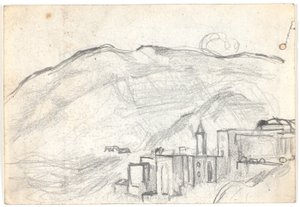 Paysage montagneux d