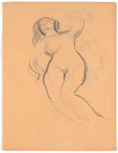 Modèle féminin allongé