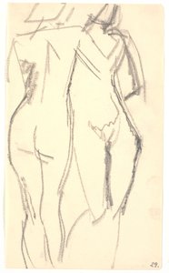 Deux modèles debout
