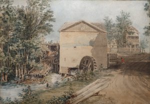 Polotnyany zavod, domaine familial de la famille Goncharov, 1839 - Karl Ivanovich Kolmann