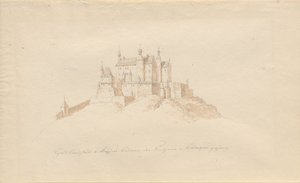 Château de Landstuhl près de Kaiserslautern, appartenant aux princes de Sickingen - Karl Julius Von Leypold