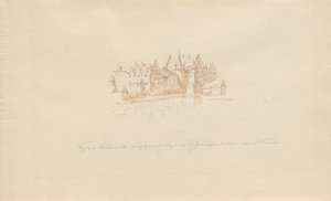 Schloss Lauter entre Creutznach et Zweibrücken sur la Lauter - Karl Julius Von Leypold