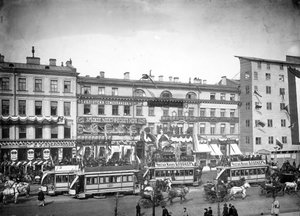 Perspective Nevski, Saint-Pétersbourg, 1896