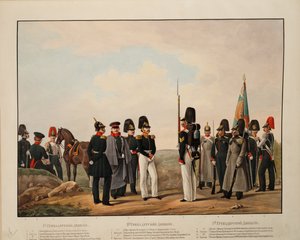 1ère, 2ème et 3ème divisions de grenadiers russes, 1845-1855 - Karl Karlovich Piratsky