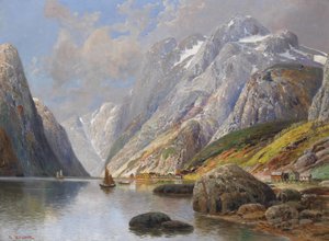Paysage de fjord