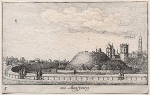 Amoenissimae aliquot locorvm... : Planche 5, Augsbourg - Karl Ludwig Bernhard Buchhorn
