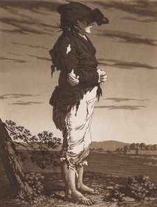 Les jeunes mendiants - Karl Ludwig Bernhard Buchhorn