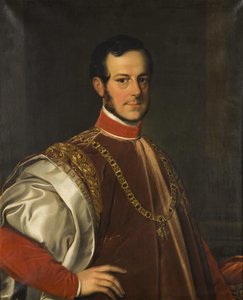 Portrait du prince Johann Adolf II de Schwarzenberg 1799-1888 - Karl Ludwig Philippot