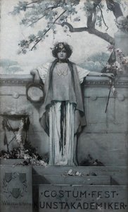 Fête costumée des académiciens des arts