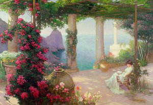 La Terrasse, Capri - Karl Maria Schuster