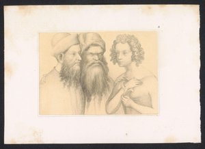 Suzanne et les vieillards (Entwürfe und Studien eines niederländischen Meisters aus dem XV. Jahrhundert)