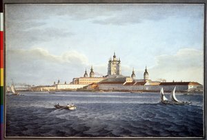 Le couvent Smolny, à Saint Petersbourg - Karl Pavlovich Beggrov