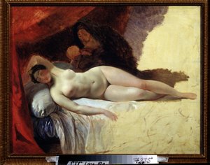Junon endormie ou Le début de la Voie lactée - Karl Pavlovich Bryullov