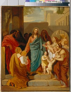 Le Christ bénissant les enfants - Karl Pavlovich Bryullov
