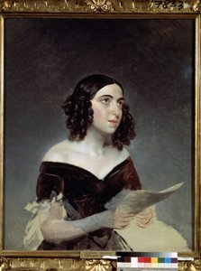Portrait de la chanteuse d