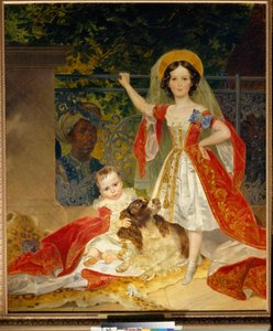 Portraits des enfants du prince Volkonski - Karl Pavlovich Bryullov