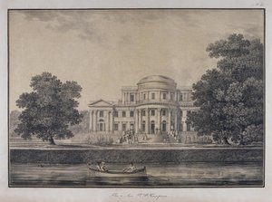Le palais Yelagin à Saint-Pétersbourg, 1823 - Karl Petrovich Beggrov