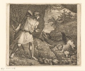 Jupiter et la chèvre Amalthée