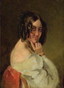 Baronne Therese von Droßdik, née Malfatti 1792-1851 - Karl Saar
