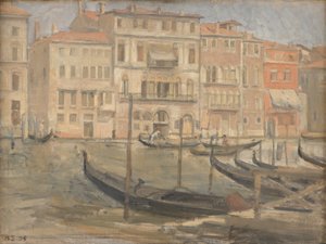 Près du Grand Canal à Venise - Karl Schou
