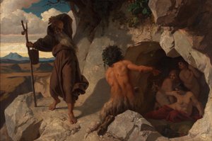 La tentation de Saint Antoine - Karl Schönbrunner