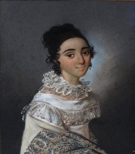 Portrait de Yekaterina Emmanuilovna Abamelik-Lazareva 1806-1880, née Manuk-Bey, 1820 - Karl Wilhelm Bardou