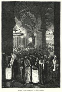 Prières du soir pendant le Ramadan, Égypte - Karl Wilhelm Gentz