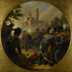 La prise de Vicenza 1848 - Karl von Blaas