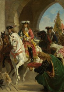 Entrée de Charles III à Madrid en 1710 - Karl von Blaas