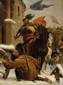 Raid de Johann de Werth près de Tuttlingen, 1643, 1866 - Karl von Blaas
