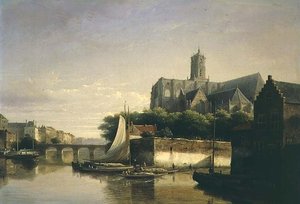Une ville sur une rivière - Kaspar Karsen