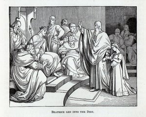 Béatrice conduite au régime - Kaspar Oertel