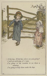 Willy boy, Willy boy, où vas-tu - Kate (after) Greenaway