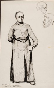 Un prêtre - Kate Clifton Osgood Holmes