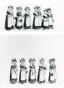 Enfants de la charité, c.1880 (gravure)