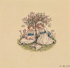 Illustration pour la Saint-Valentin, 1902 - Kate Greenaway