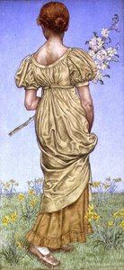 Printemps, floraison - Kate Greenaway