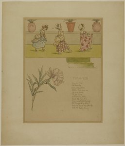Étude pour Tip a Toe, du Jardin de Marigold