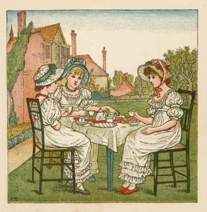 Thé dans le jardin