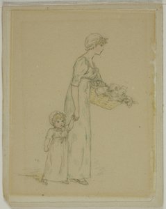 Femme avec Enfant - Kate Greenaway