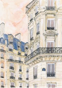 Un coin de rue parisien