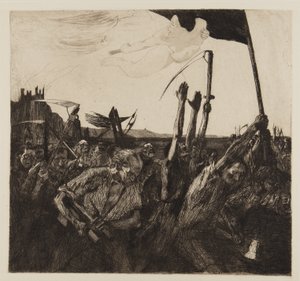 Soulèvement, 1899 - Käthe Kollwitz