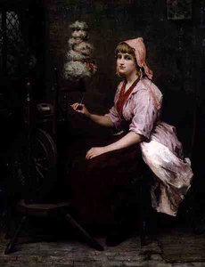 La Fille au Rouet - Katherine D. M. Bywater