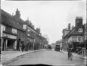 East Street, Farnham, Waverley, Surrey, 25/05/1909 (photo n/b) - Katherine Jean Macfee