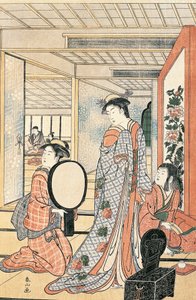 Femme devant un miroir