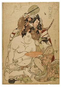 Triptyque Edo, c.1743-1812 - Katsukawa Shunei