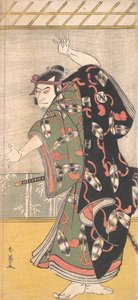 Acteur de Kabuki Otani Oniji III en samouraï - Katsukawa Shun