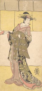 Un acteur de la ligne Segawa Tomisaburo en courtisane, vers 1790