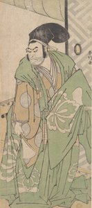 Le premier Nakamura Nakazo dans le rôle de Ko no Moronao, juin 1786 - Katsukawa Shunko