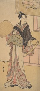 Le troisième Sawamura Sojuro dans le rôle de Shirai Gonpachi, 2ème mois, 1788 - Katsukawa Shunko